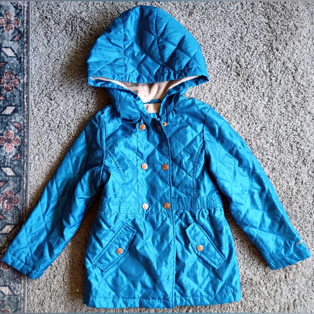 London Fog Quilted Raincoat